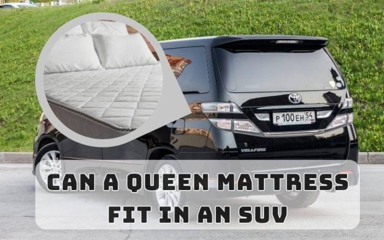 can queen mattress fit SUV